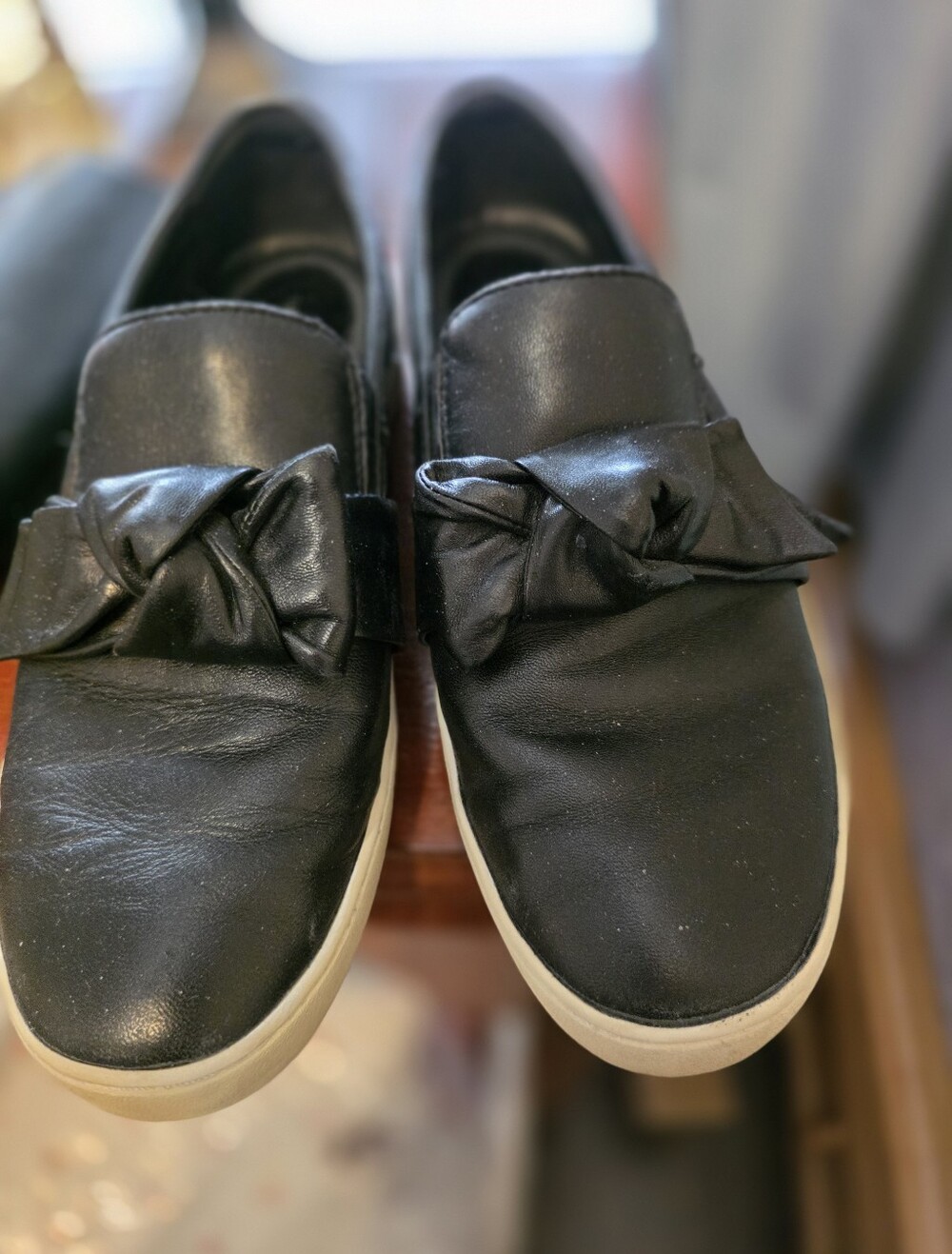 Michael Kors Black Slip-On Sneaker with Logo Insole